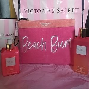 Bombshell Summer Mist lotion and bag